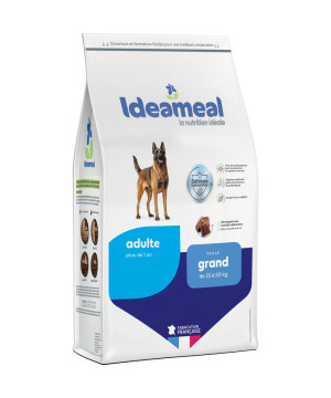 Croquettes Ideameal pour chien adulte de grand taille, sac de 3kg de Ideameal dans E1051