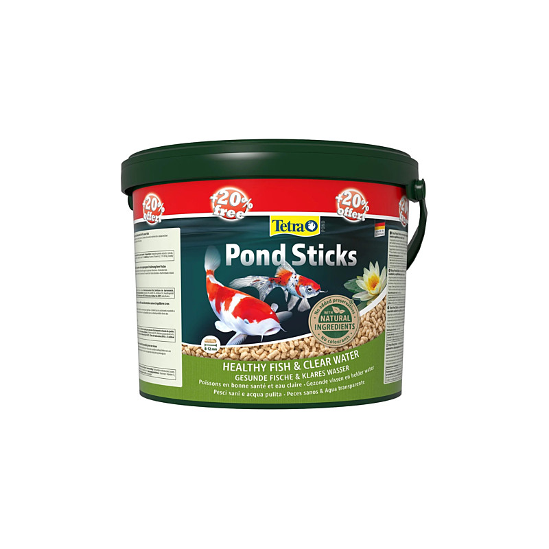 Tetra pond stick poisson 10l avec 20% gratuit de Tetra - Tetra pond - Nourriture pour poissons dans Z002