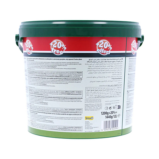 Tetra pond stick poisson 10l avec 20% gratuit de Tetra - Tetra pond - Nourriture pour poissons dans Z002