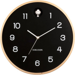 HORLOGE MURALE NATURAL CUCKOO NOIRE de Décoration de la maison à Libourne dans P2051