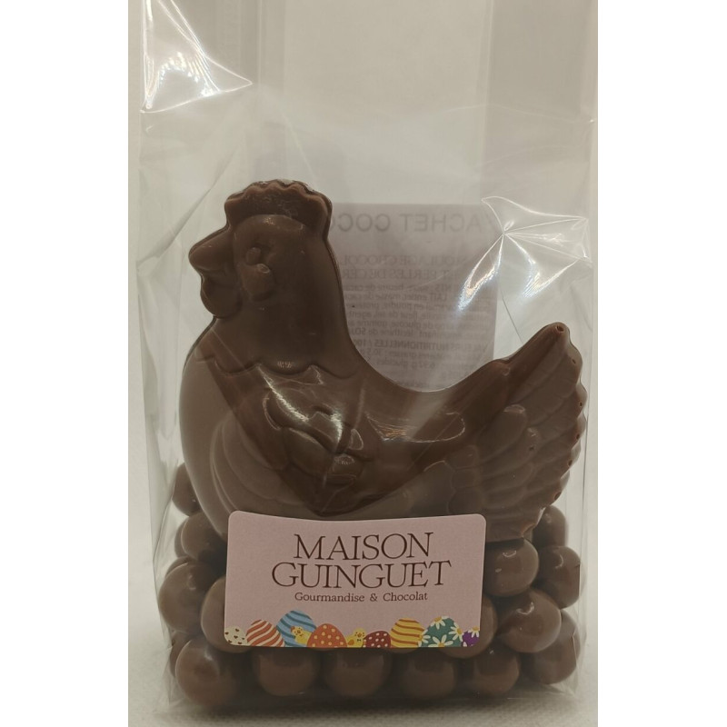 SACHET POULETTE LAIT 120G de 🍫 Maison Guinguet - le Chocolat dans 🍫 Chocolats