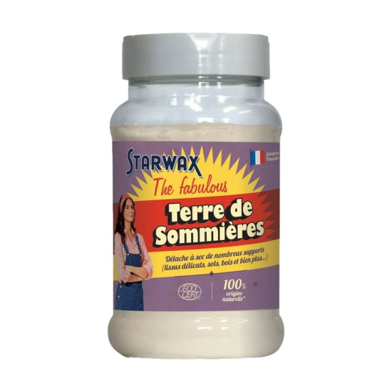 Nettoyant écologique fabulous terre de sommières 400g pour maison et surfaces multiples de Starwax et Briochin - multi-spécia...