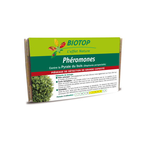 Pheromone Pyrale Du Buis/2 Biotop de Biotop - Greenapy - Traitement bio, insectes pour plantes dans Phéromone et nématode