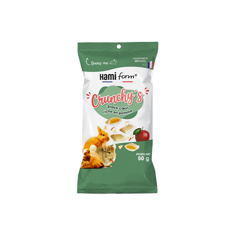 Crunchys - coeur fondant pomme 50gr hamiform de Hamiform et Anju beauté dans S1591