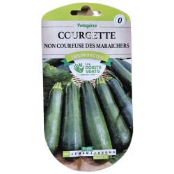 COURGETTE Non Coureuse Des Maraichers - graines 4g - Les doigts verts de Les Doigts Verts - graines de Gironde à Bordeaux dan...