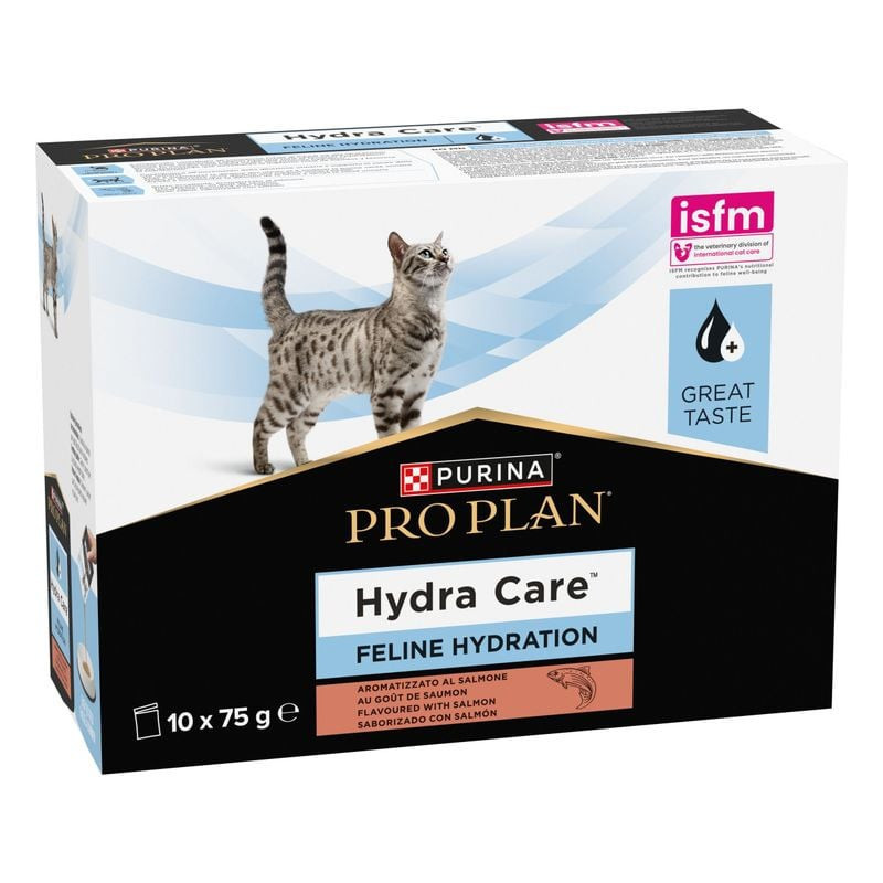 Pro plan HydraCare chats sauce au goût de saumon 10x75g de Proplan - croquette chien et chat dans N017