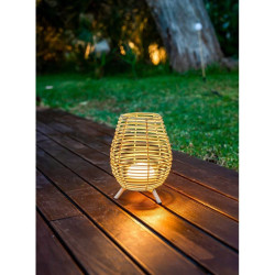 Lampe grace 40 nature rechargeable pour un éclairage élégant, Newgarden de Newgarden, éclairage solaire et à batterie dans N0371