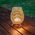 Lampe grace 40 nature rechargeable pour un éclairage élégant, Newgarden de Newgarden, éclairage solaire et à batterie dans N0371