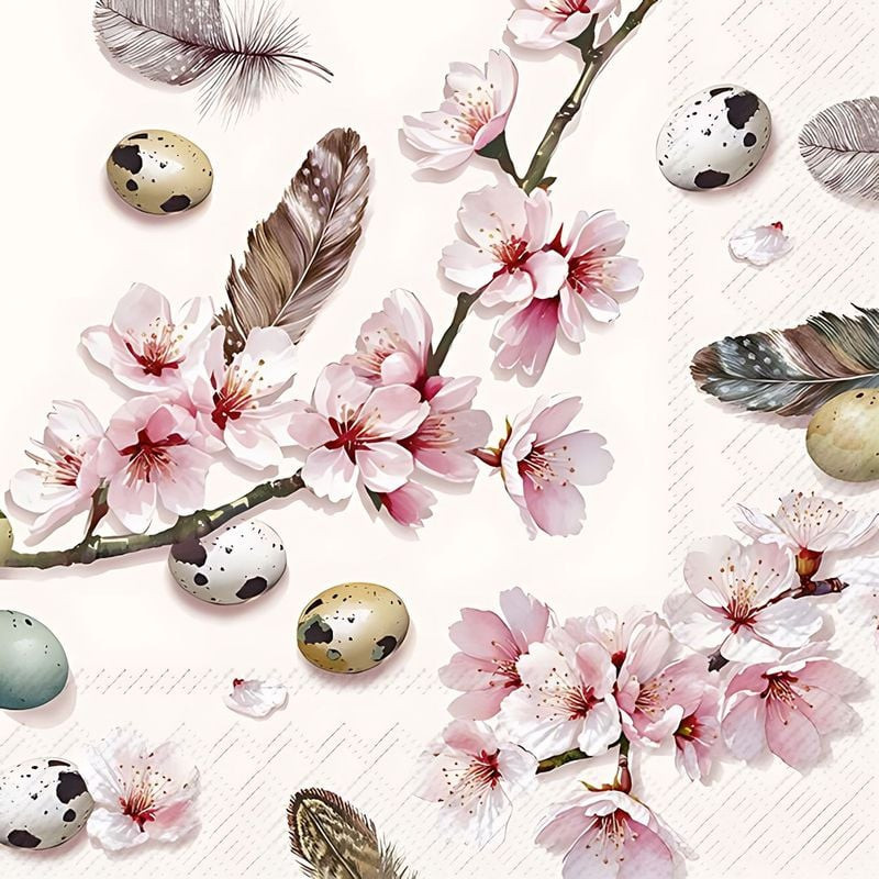 SERVIETTE LUNCH MAGNIFIQUE SAKURA de Décoration de la maison à Libourne dans M067