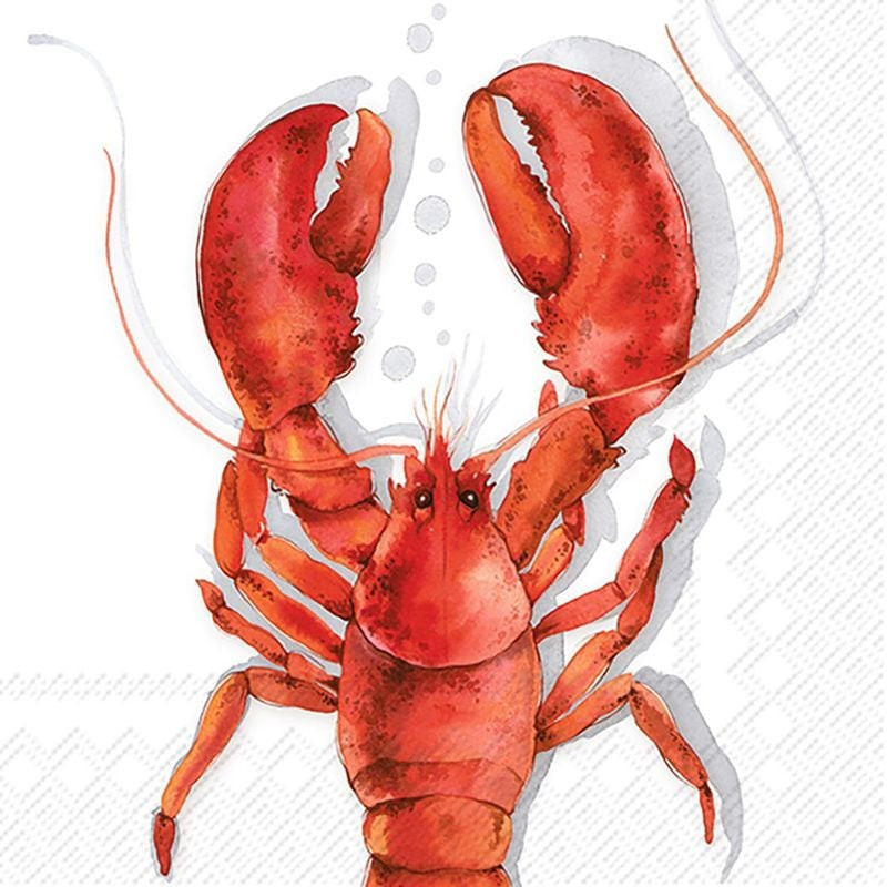 SERVIETTE LUNCH HOMARD de Décoration de la maison à Libourne dans M067