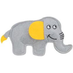 Éléphant feutre catnip 15 cm de Trixie - Produit pour animaux dans T050