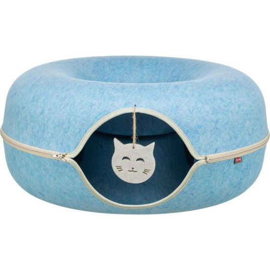 Donut de jeu feutre 60cm bleu de Trixie - Produit pour animaux dans T050