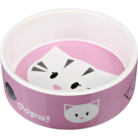 Gamelle Mimi céramique 0,3 l/ø 12 cm de Trixie - Produit pour animaux dans T050