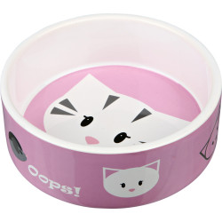 Gamelle Mimi céramique 0,3 l/ø 12 cm de Trixie - Produit pour animaux dans T050