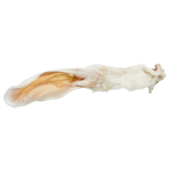 Oreilles de lapin avec fourrure 100g de Trixie - Produit pour animaux dans T050