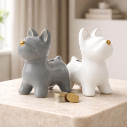TIRELIRE CHIEN BATILOU 17CM ASS de Décoration de la maison à Libourne dans E010