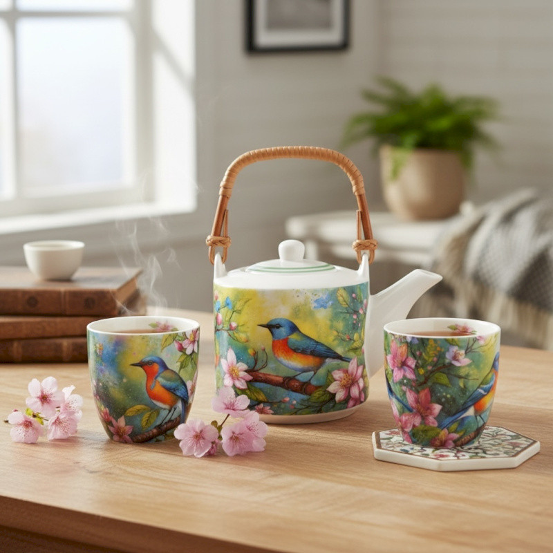 COFFRET REYNA THEIERE+2 TASSES de Décoration de la maison à Libourne dans E010