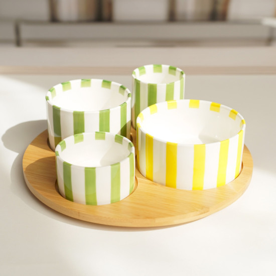 COFFRET APERO MONSOLEIL PLAT+4 RAVIERS de Décoration de la maison à Libourne dans E010