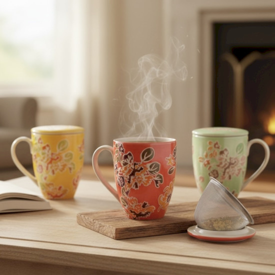 MUG MAKALA FILTRE+COUVERCLE de Décoration de la maison à Libourne dans E010