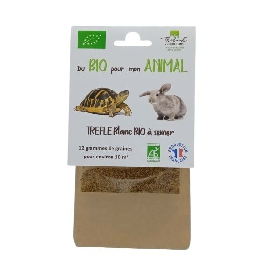 Graines De Trèfle Blanc Bio Pour Tortues Environnementales de Animalerie Libourne et Bordeaux - Gironde dans A073