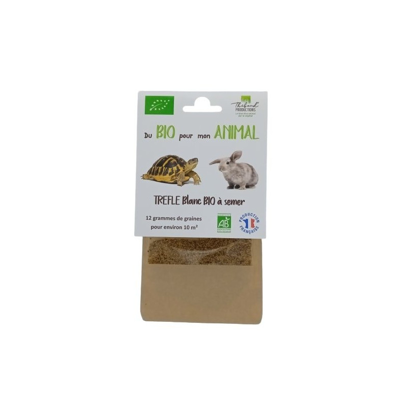 Graines De Trèfle Blanc Bio Pour Tortues Environnementales de Animalerie Libourne et Bordeaux - Gironde dans A073