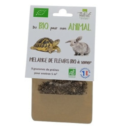 Mélange de Fleurs Bio pour Tortues à Semer en Jardin Aménagé de Animalerie Libourne et Bordeaux - Gironde dans A073