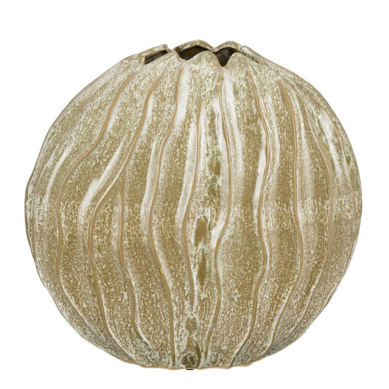 VASE JOVI VERT L43XB22.5 H41CM de Edelman - deco maison et noël dans E009