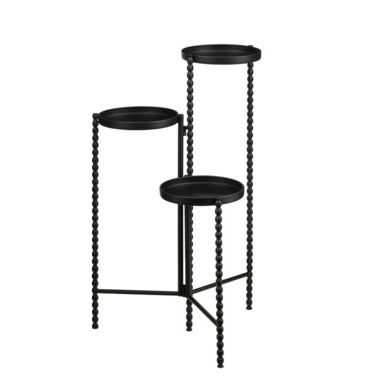 PORTE PLANTE SALVO NOIR L40XB40 H70CM de Edelman - deco maison et noël dans E009