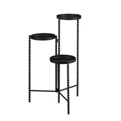 PORTE PLANTE SALVO NOIR L40XB40 H70CM de Edelman - deco maison et noël dans E009