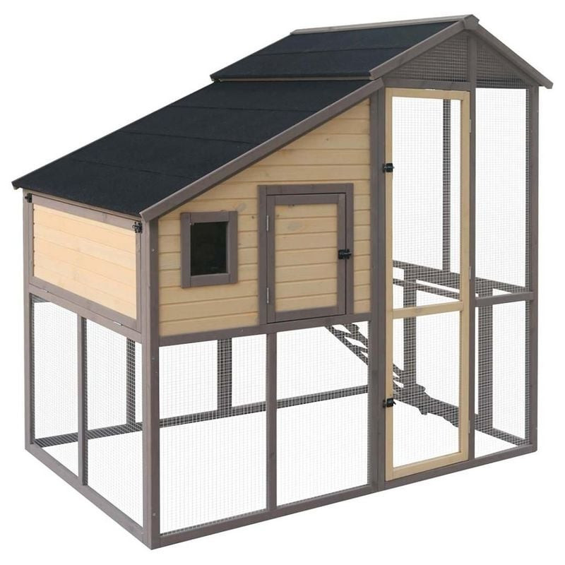 Poulailler farmhouse country 198x118x183cm Woodland de Animalerie Libourne et Bordeaux - Gironde dans L043