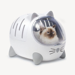 Panier de transport pixi moi blanc CatIt de Animalerie Libourne et Bordeaux - Gironde dans Transport pour chats