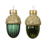 GLAND MIX VERT PIN X12 de Déco de Noël - Jardinerie Bordeaux et Libourne dans K004