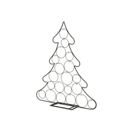 SAPIN FER 3 ETAGERES NOIR H96CM de Déco de Noël - Jardinerie Bordeaux et Libourne dans K004