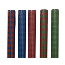 PAPIER CADEAU CARREAUX 2M 5ASS de Déco de Noël - Jardinerie Bordeaux et Libourne dans K004