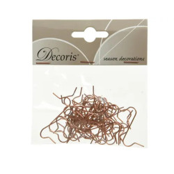 ATTACHES BOULE CUIVRE X50 de Déco de Noël - Jardinerie Bordeaux et Libourne dans K004