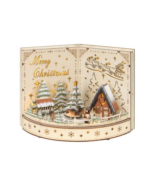 PAYSAGE LIVRE 13L COULEURS/BLANC CHAUD de Déco de Noël - Jardinerie Bordeaux et Libourne dans K004