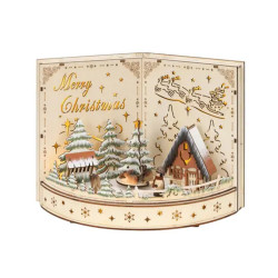 PAYSAGE LIVRE 13L COULEURS/BLANC CHAUD de Déco de Noël - Jardinerie Bordeaux et Libourne dans K004