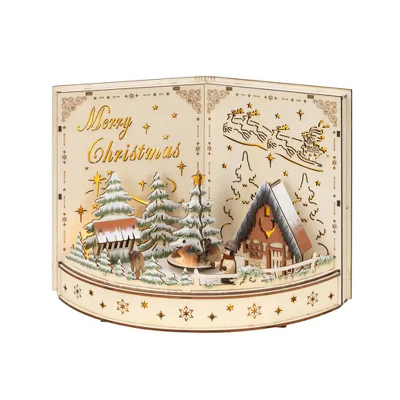 PAYSAGE LIVRE 13L COULEURS/BLANC CHAUD de Déco de Noël - Jardinerie Bordeaux et Libourne dans K004