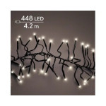 GUIRLANDE GRAPPE NOIR/BLANC CHAUD 448L 4.20M de Déco de Noël - Jardinerie Bordeaux et Libourne dans K004