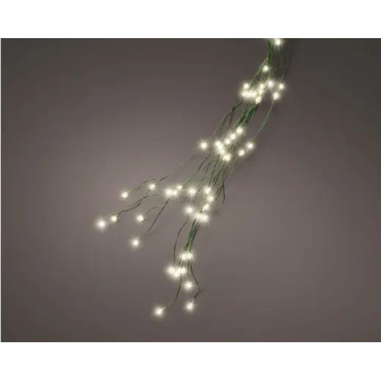 CHUTE SAPIN 408L VERT/BLANC CHAUD 1.8M de Déco de Noël - Jardinerie Bordeaux et Libourne dans K004
