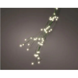 CHUTE SAPIN 408L VERT/BLANC CHAUD 1.8M de Déco de Noël - Jardinerie Bordeaux et Libourne dans K004