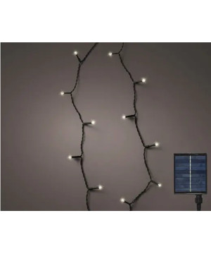 GUIRLANDE SOLAR 240L NOIR/BLANC FROID 18M de Déco de Noël - Jardinerie Bordeaux et Libourne dans K004