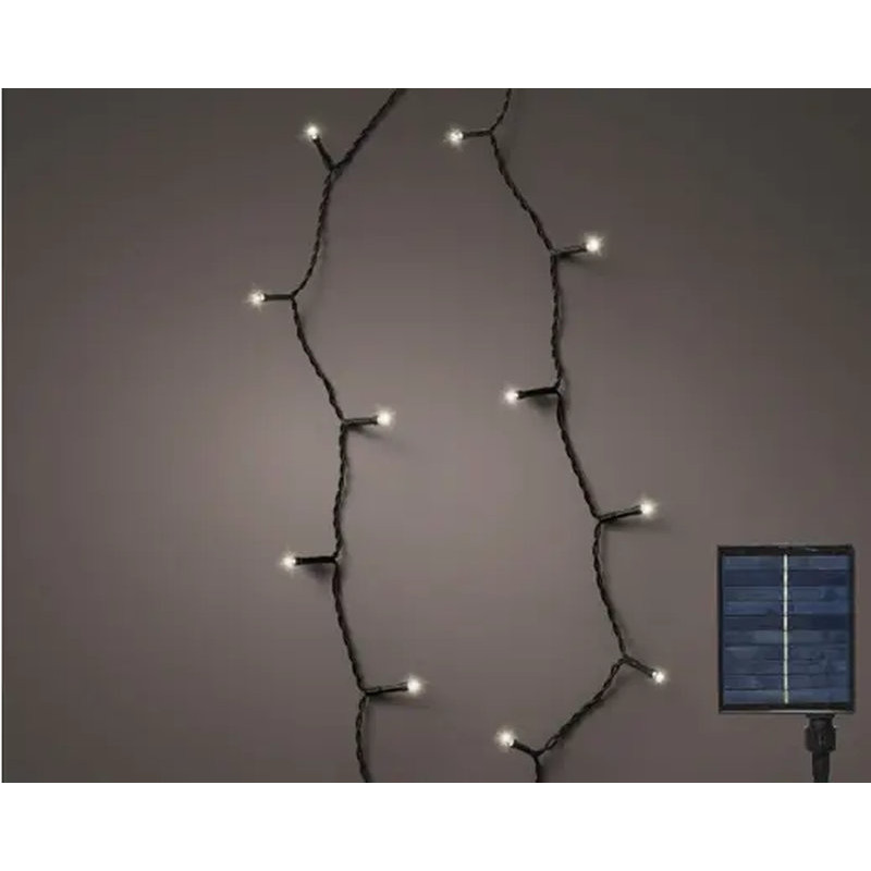GUIRLANDE SOLAR 240L NOIR/BLANC FROID 18M de Déco de Noël - Jardinerie Bordeaux et Libourne dans K004