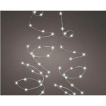 GUIRLANDE 120L ARGENT/BLANC FROID 6M de Déco de Noël - Jardinerie Bordeaux et Libourne dans K004