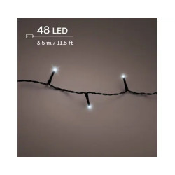 GUIRLANDE DURAWISE 48L NOIR/BLANC FROID 3.5M de Déco de Noël - Jardinerie Bordeaux et Libourne dans K004