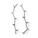 GUIRLANDE DURAWISE 48L NOIR/BLANC 3.5M de Déco de Noël - Jardinerie Bordeaux et Libourne dans K004