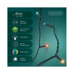 GUIRLANDE DURAWISE 48L NOIR/MULTI 3.5M de Déco de Noël - Jardinerie Bordeaux et Libourne dans K004