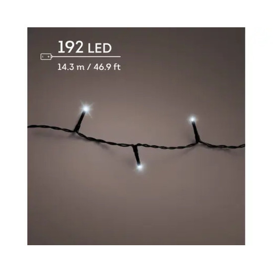 GUIRLANDE DURAWISE 192L NOIR/BLANC FROID 14.3M de Déco de Noël - Jardinerie Bordeaux et Libourne dans K004