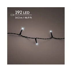 GUIRLANDE DURAWISE 192L NOIR/BLANC FROID 14.3M de Déco de Noël - Jardinerie Bordeaux et Libourne dans K004