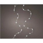 GUIRLANDE DURAWISE 50L ARGENT/BLANC FROID 2.45M de Déco de Noël - Jardinerie Bordeaux et Libourne dans K004